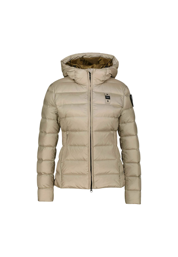 Blauer Piumino Charme Fitted Donna 25WBLDC03100-A06047 Mist Grey Elegante