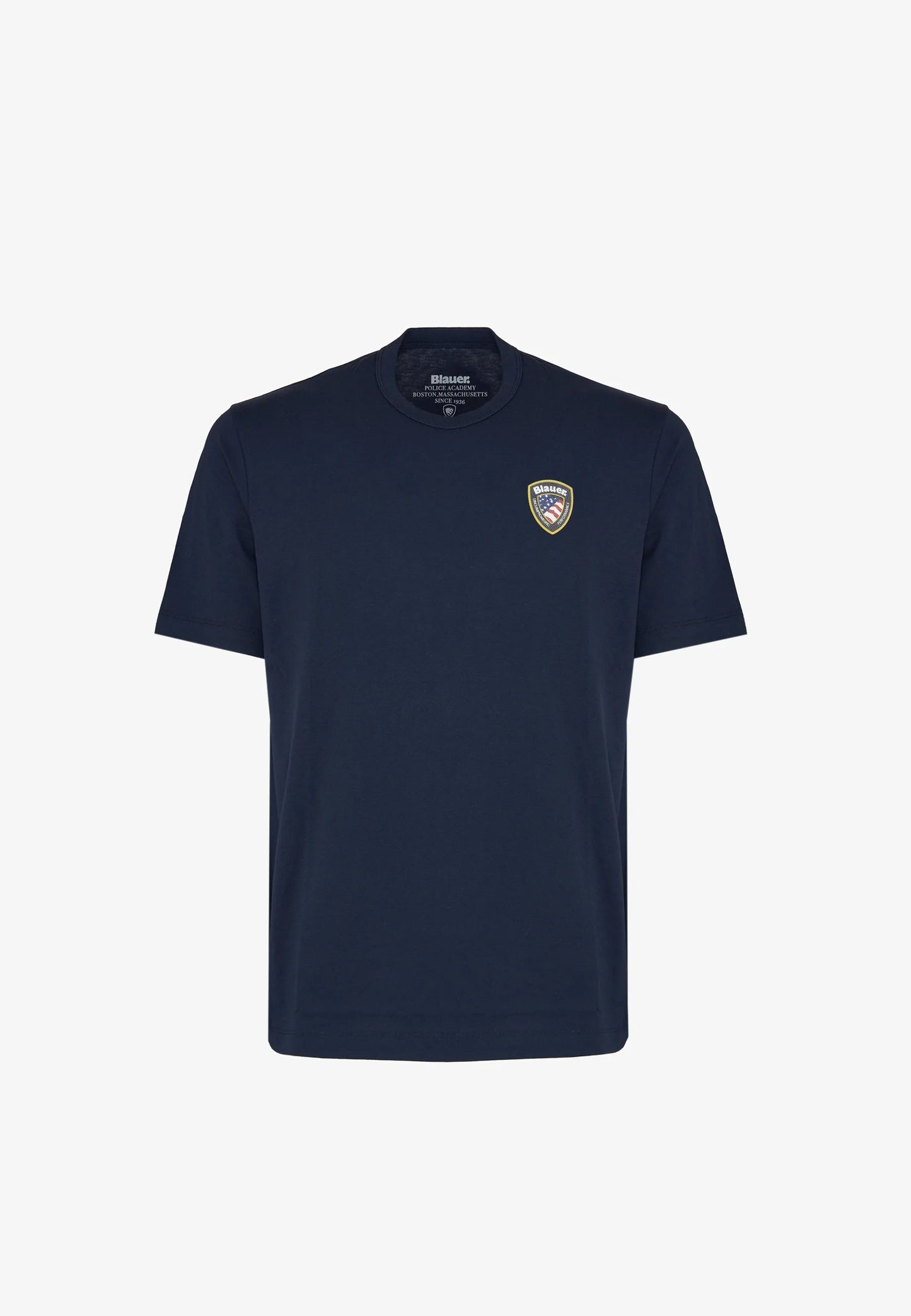 Blauer T-shirt Uomo Cotone Logo 26SBLUH02284-007480 Blu 888