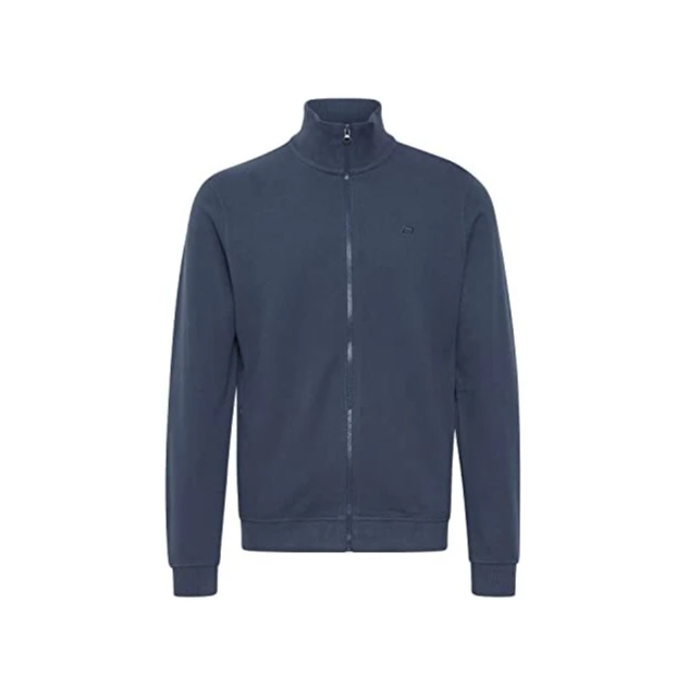 Blend Maglia da uomo con cerniera intera 20712814 194024 blu