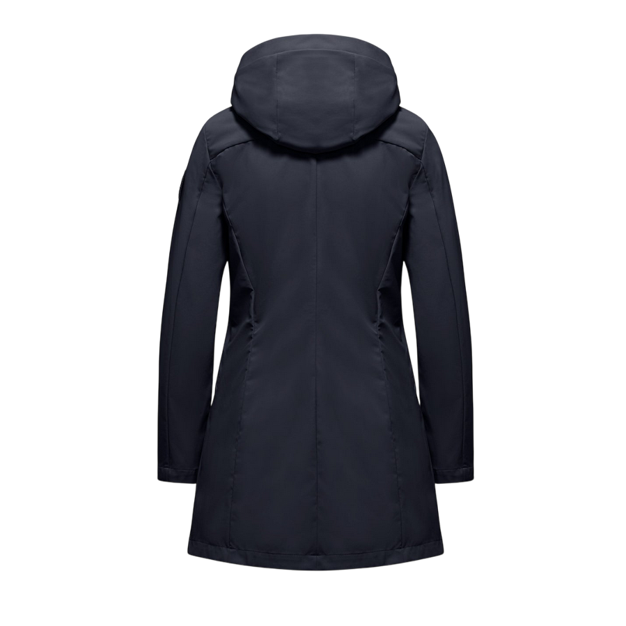 Bomboogie parka da donna antipioggia e antivento sfoderato CW8364TNSD5 297 blu scuro