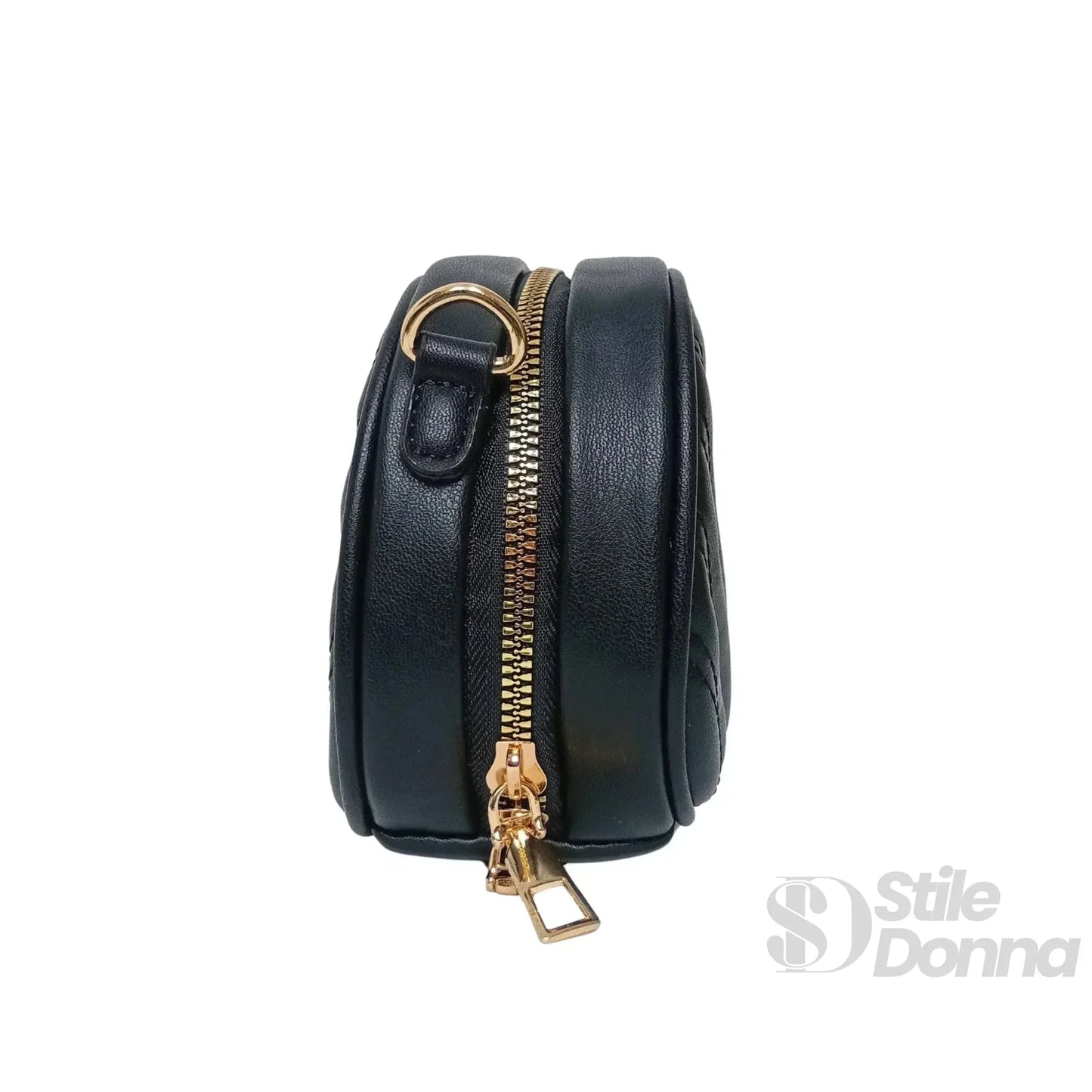 Stile Donna Bags - Borsa a Tracolla Ovale Trapuntata