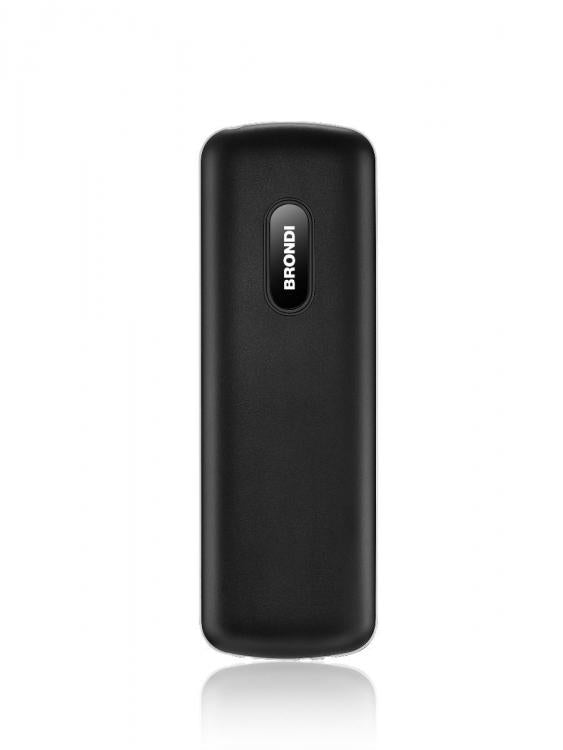 BRONDI AMICO HOME SCHWARZ GSM-HANDY DUAL SIM SENIOREN GROSSE TASTEN SOS-TELEFON