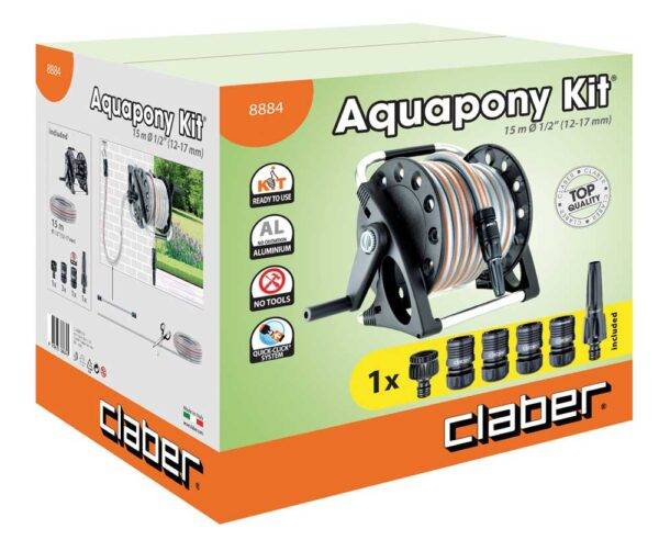 Carrello Aquapony Set completo con tubo e accessori inclusi