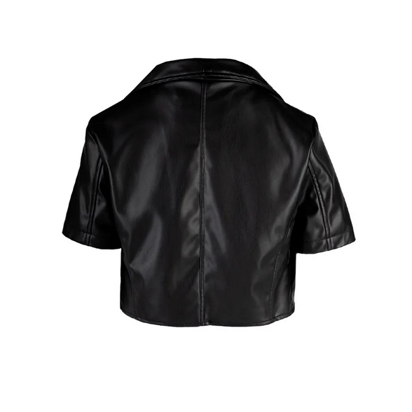 Censured giacca corta in ecopelle Short Slevve JWGLACTFNSV 90 nero