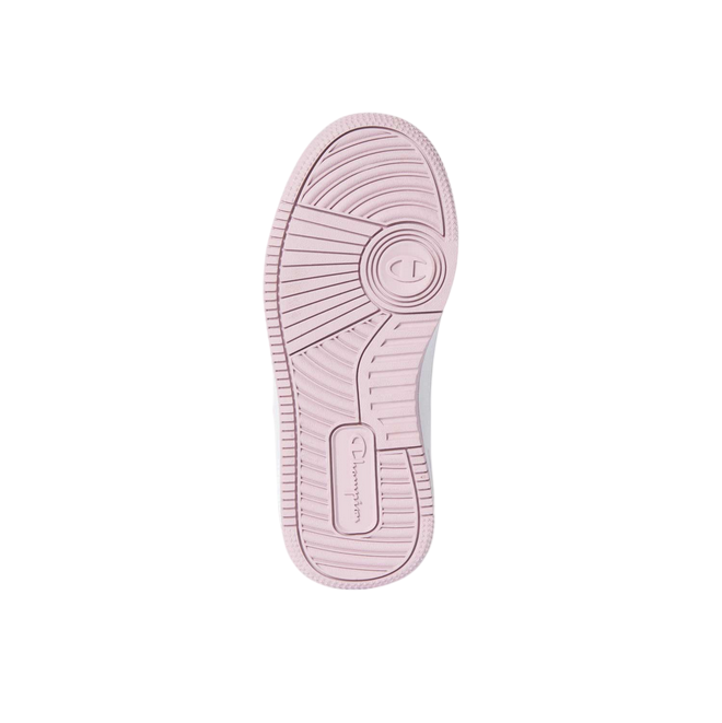 Champion – Sneakers Alta Ragazza Rebound 18 Mid Cut S32489 WW011 Bianco-Rosa | Stile Moderno, Comfort e Praticità