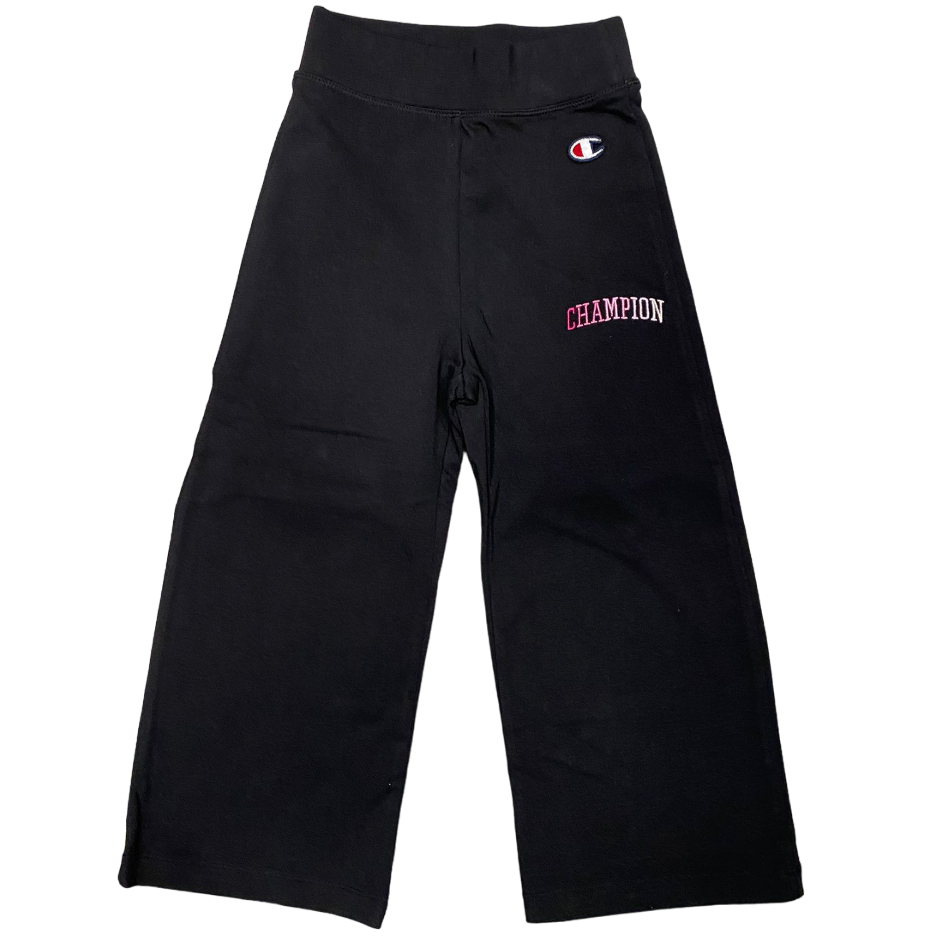 Champion pantalone largo da ragazza 404986 nero