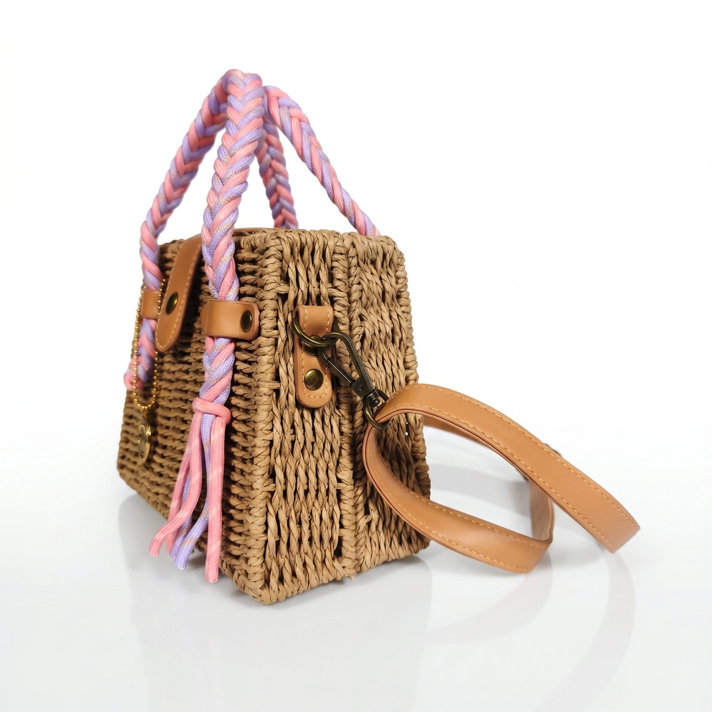 Stile Donna Bags - Anita Borsa a Cestino in Rafia