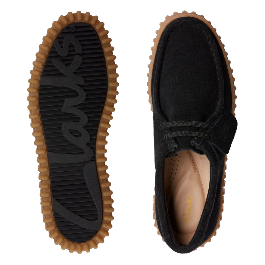 Clarks Torhill Bee 26172044 Scarpe Casual Donna Nero - Pelle Scamosciata