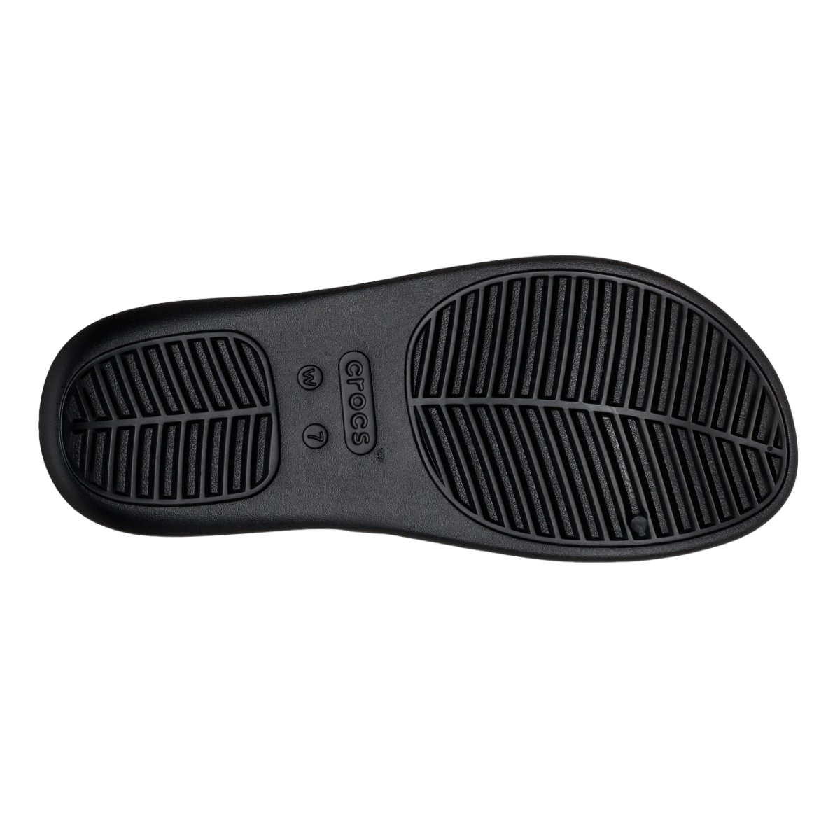 Crocs ciabatta sandalo Fuga Strappy da donna 209587-001 nero