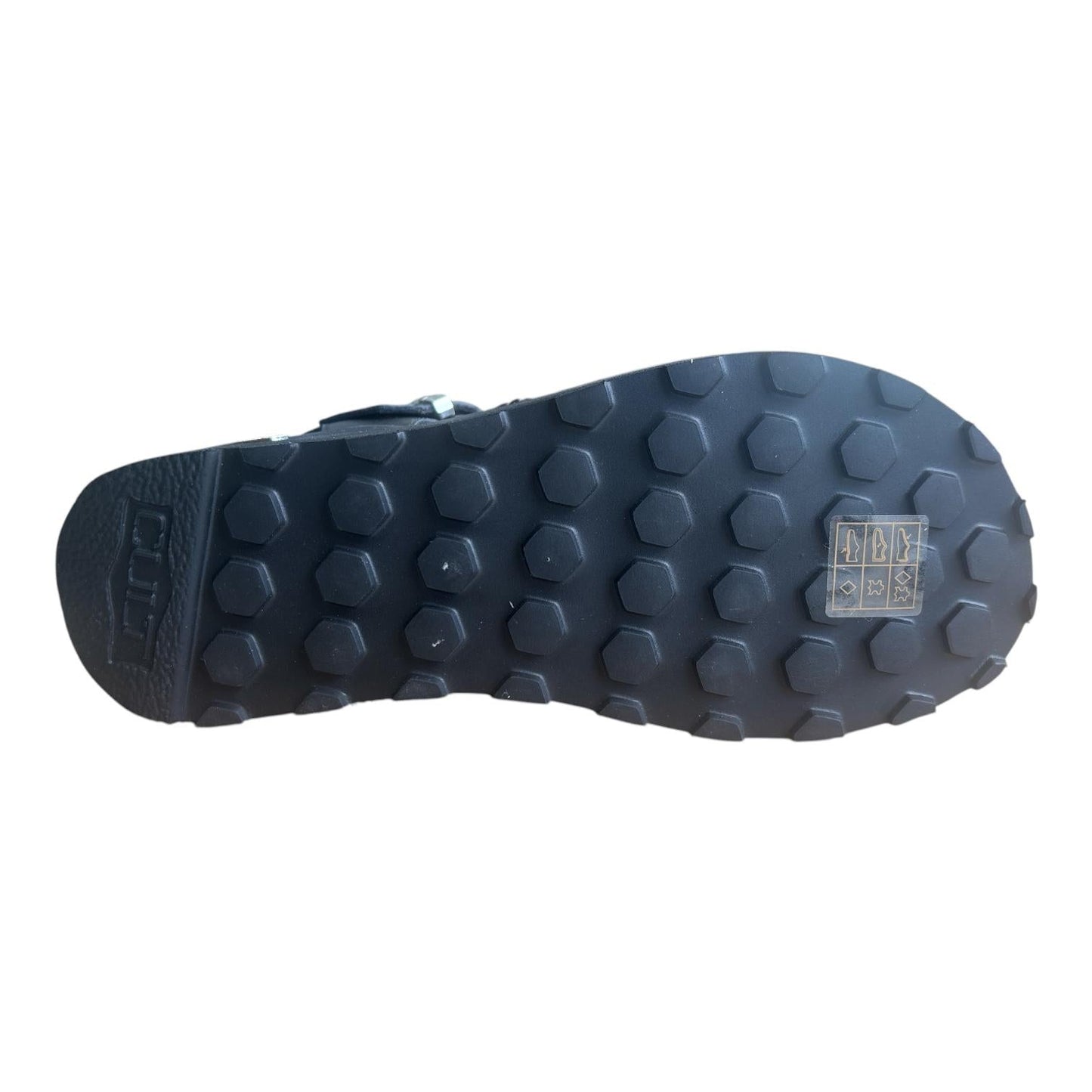 Cult Nancy 4749 Sandalo Donna Nero Zeppa - CLW474900