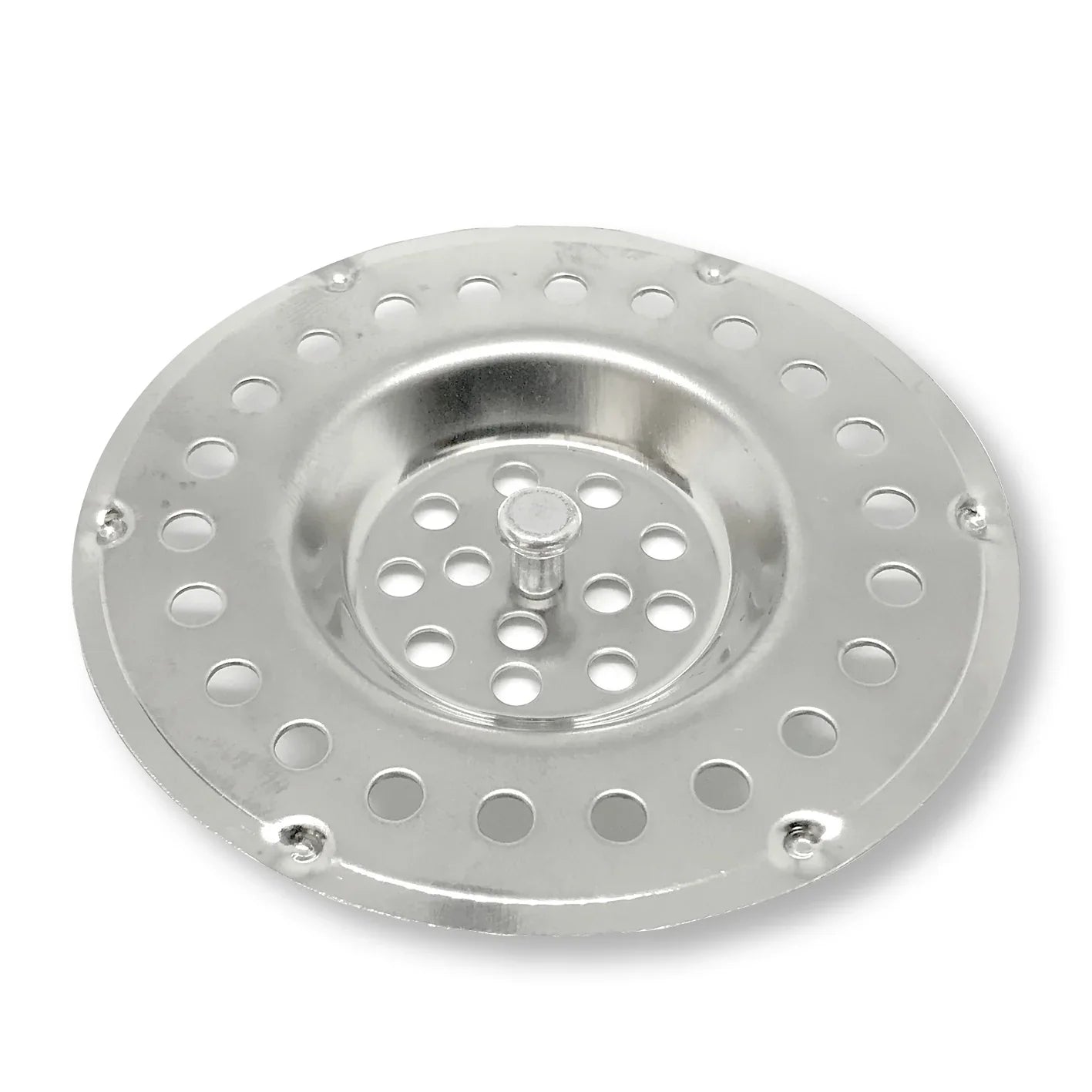 Edelstahl-Spülbeckenrost Ø 80 mm - Packung zu 25 Stück.