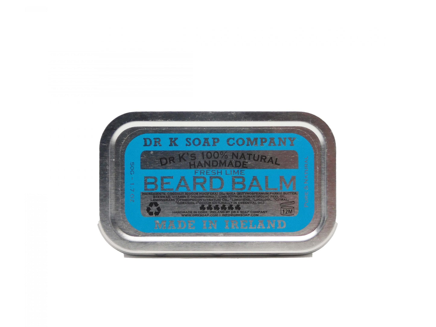 Dr K Soap Beard Balm Balsamo Barba Fresh Lime 50 gr