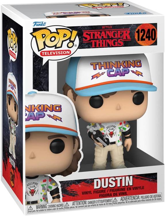 Funko Pop ! Television - Stranger Things S4 (1240) Dustin - Figure Vinyl 10 cm