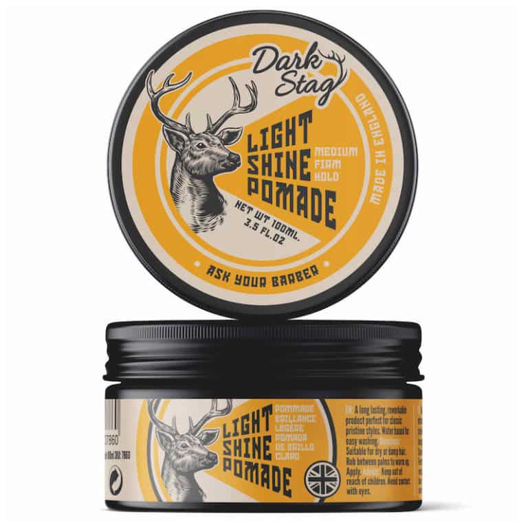 Dark Stag Light Shine Pomade Haarpomade mittelfester Halt 100 ml