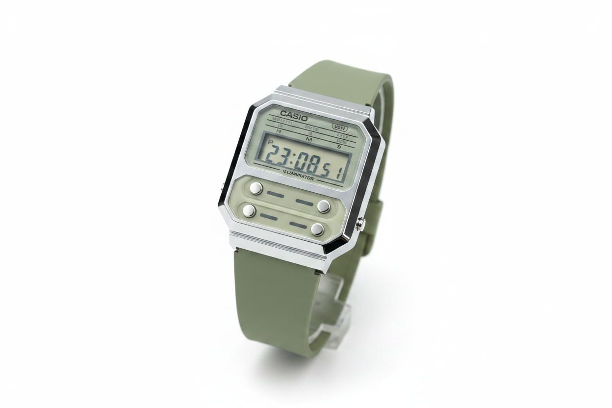 Orologio Casio A100WEF-3A Digitale Vintage Unisex
