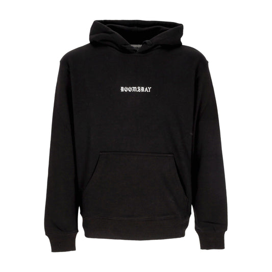 Doomsday Felpa con cappuccio e stampa sul retro No More Space HDY0052BLK nero