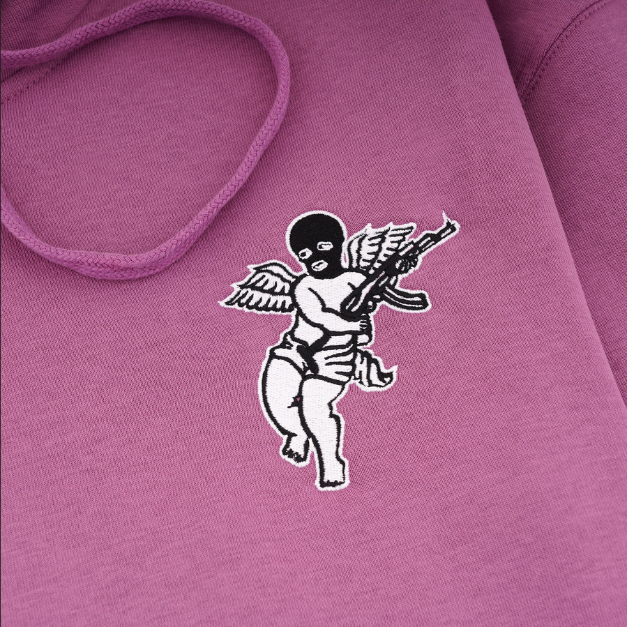Doomsday felpa da adulto con cappuccio No More Space Embroidered iris