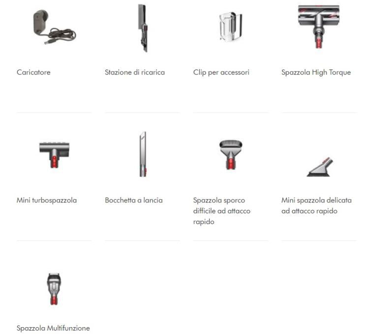 Dyson V11 Torque Drive Extra Aspirapolvere Senza Filo E Sacco Multicolore