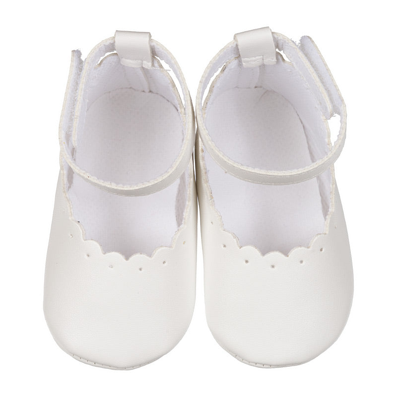 Ballerina off-white in ecopelle
