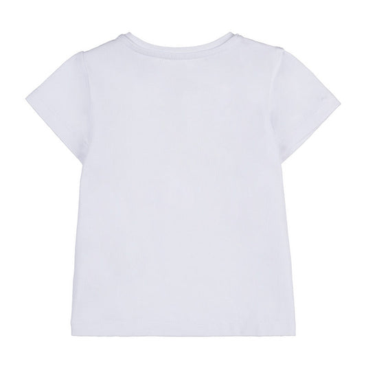 Weißes T-Shirt mit Kirschen