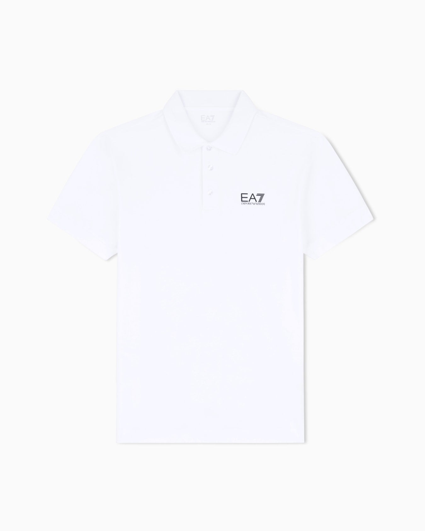 EA7 Emporio Armani Polo Uomo Bianca Core Identity 8NPF14 PJVQZ 1100