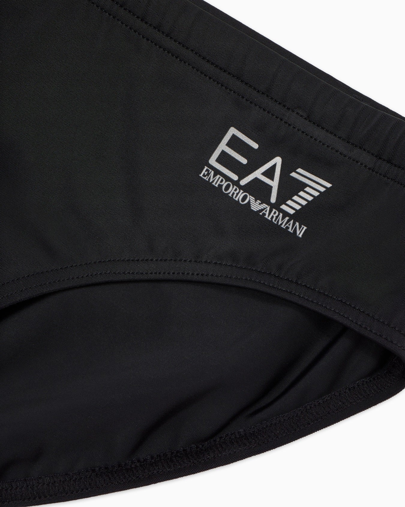 EA7 Emporio Armani Costume Slip Uomo Nero Nuoto Logo - 7M000501 AF14514 MC026