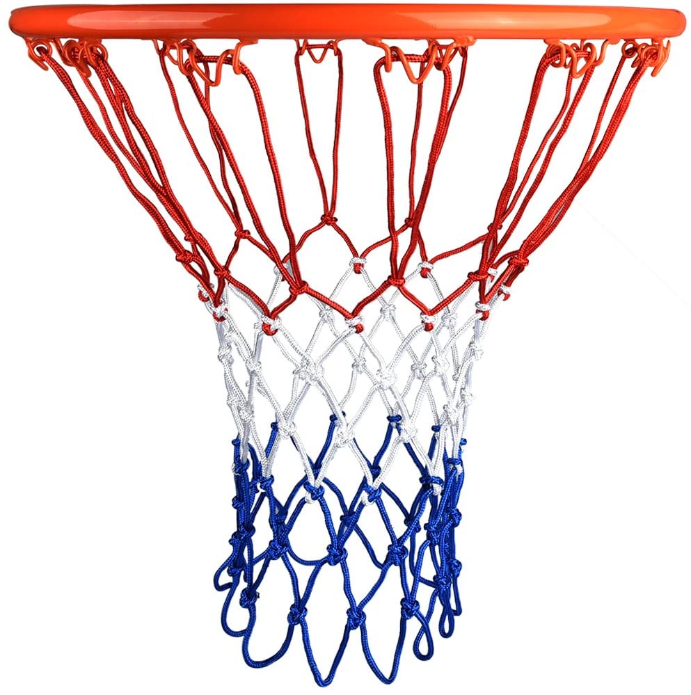 Contes Coppia Reti da Basket 6106 per Canestro 45cm Blu Bianco Rosso