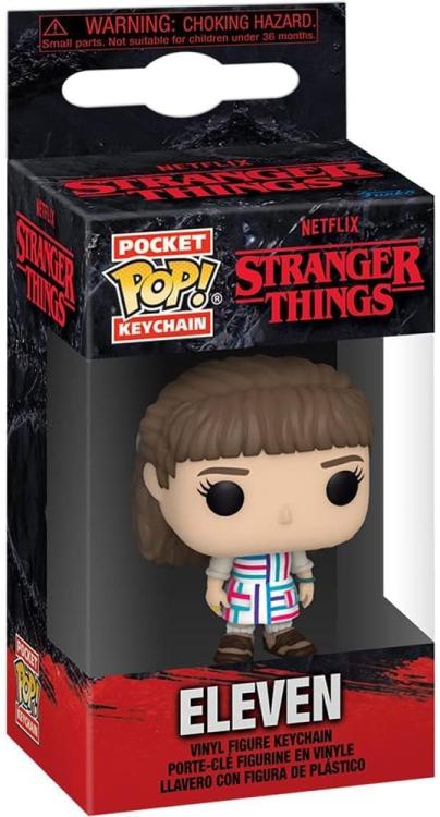 Funko Pop! Pocket Keychain – Netflix: Stranger Things (Eleven) Serie Schlüsselanhänger