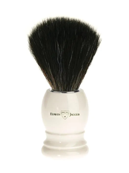 Edwin Jagger Pennello Da Barba In Setola Sintetica Colore Avorio 21P27