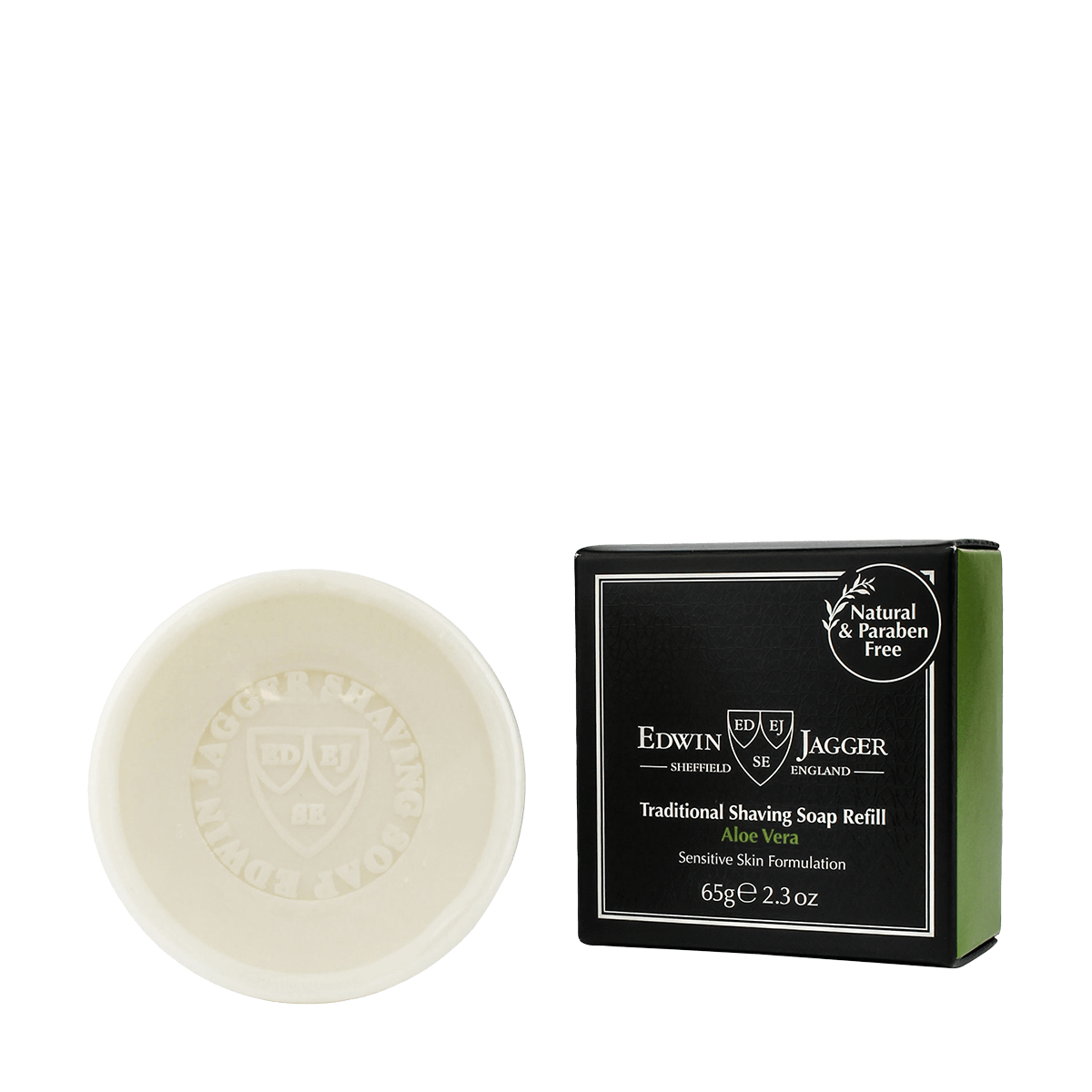 Edwin Jagger Rasierseife Nachfüllpackung Aloe Vera 65 gr