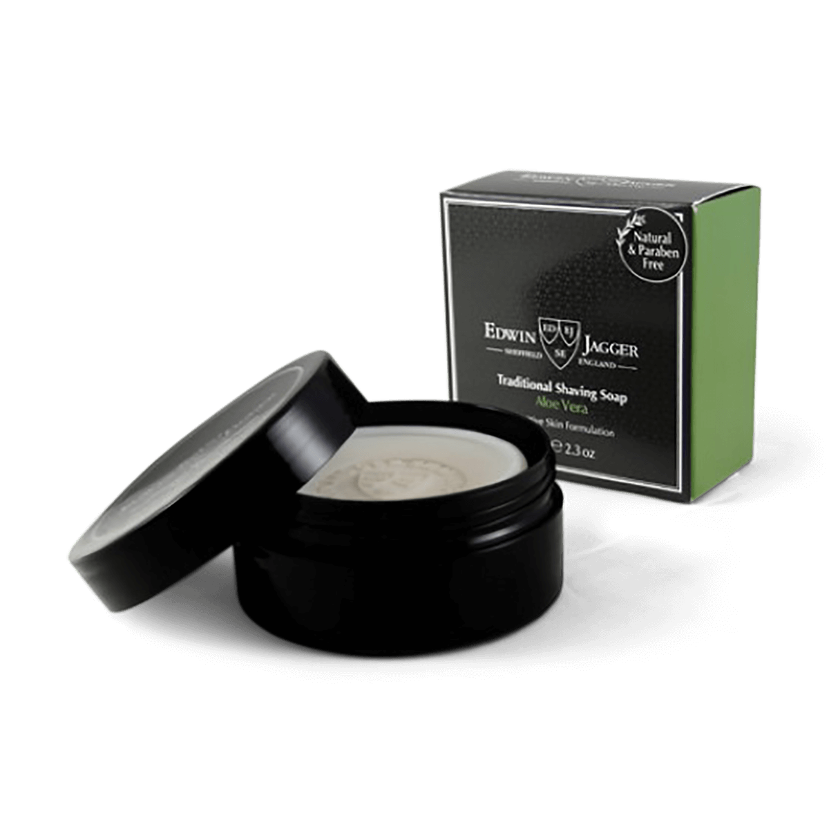 Edwin Jagger Sapone Da Barba Duro Aloe Vera 65 gr