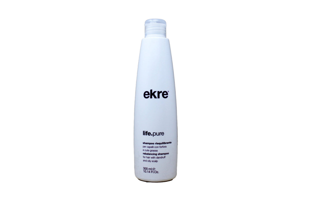 Ekre Life Pure Shampoo Riequilibrante Per Capelli Con Forfora E Cute Grassa 300 ml