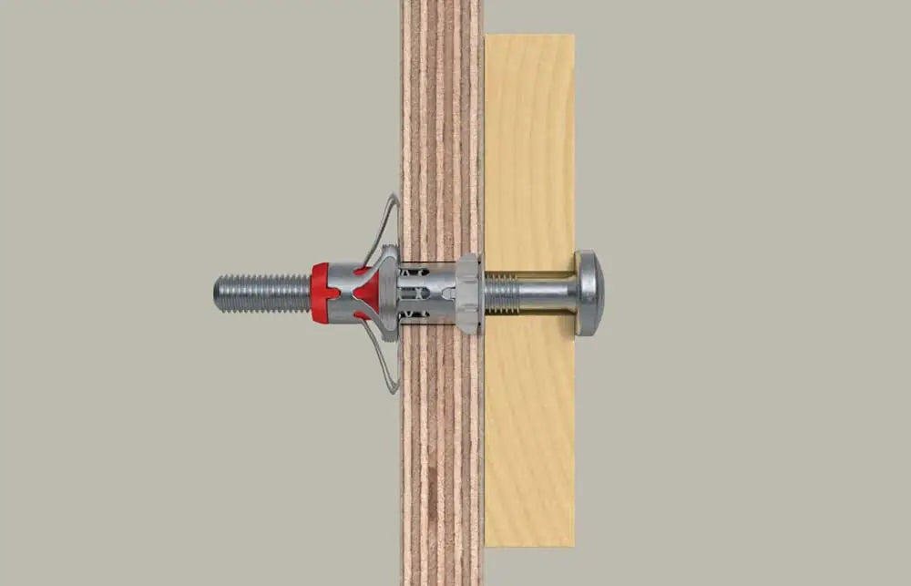 Hohlraumdübel DuoHM mit Schraube M4x55 mm
