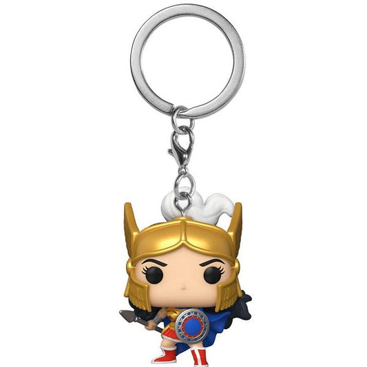 Funko Pop Pocket Keychain Wonder Woman 80Th Challenge Of The Gods Schlüsselanhänger