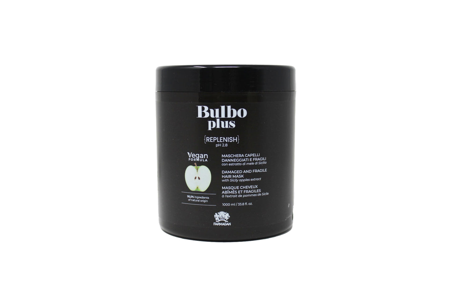 Farmagan Bulbo Plus Formula Vegan Repair Mask für geschädigtes und brüchiges Haar 1000 ml