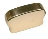 Endstück Messing für Holzhandlauf gold l.