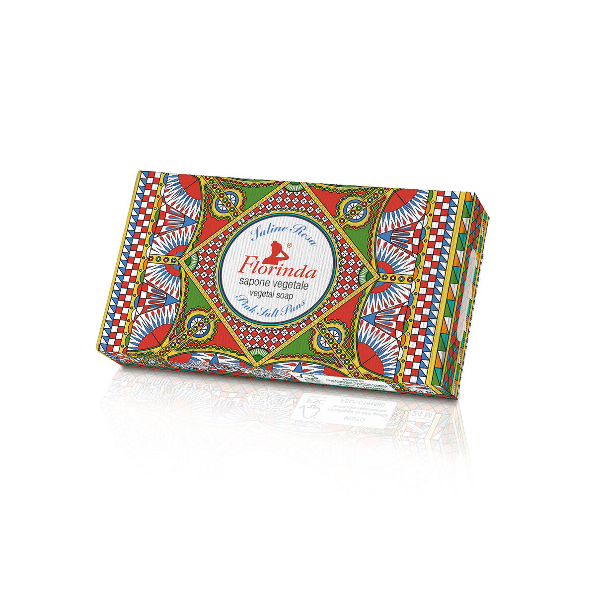 Florinda Botteghe Del Sole Saponetta Vegetale Mani e Corpo Saline Rosa 100 gr