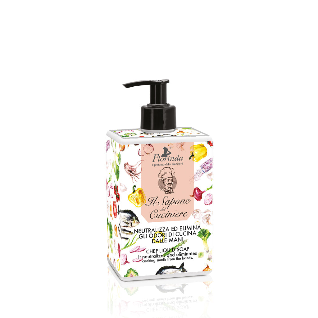 Florinda Il Sapone Del Cuciniere Sapone Liquido Neutralizza Ed Elimina Odori Di Cucina Dalle Mani 500 ml