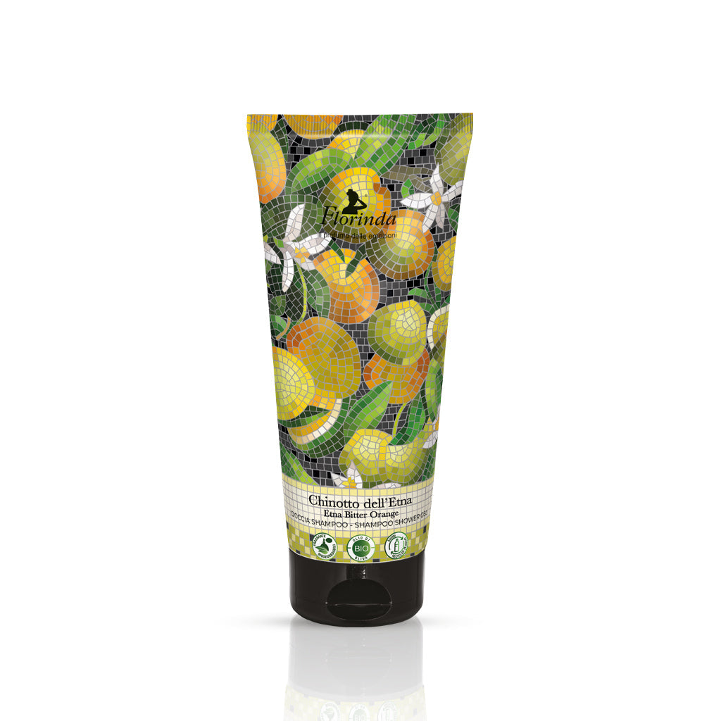 Florinda Mosaici Italiani Doccia Shampoo Chinotto Dell'Etna 200 ml