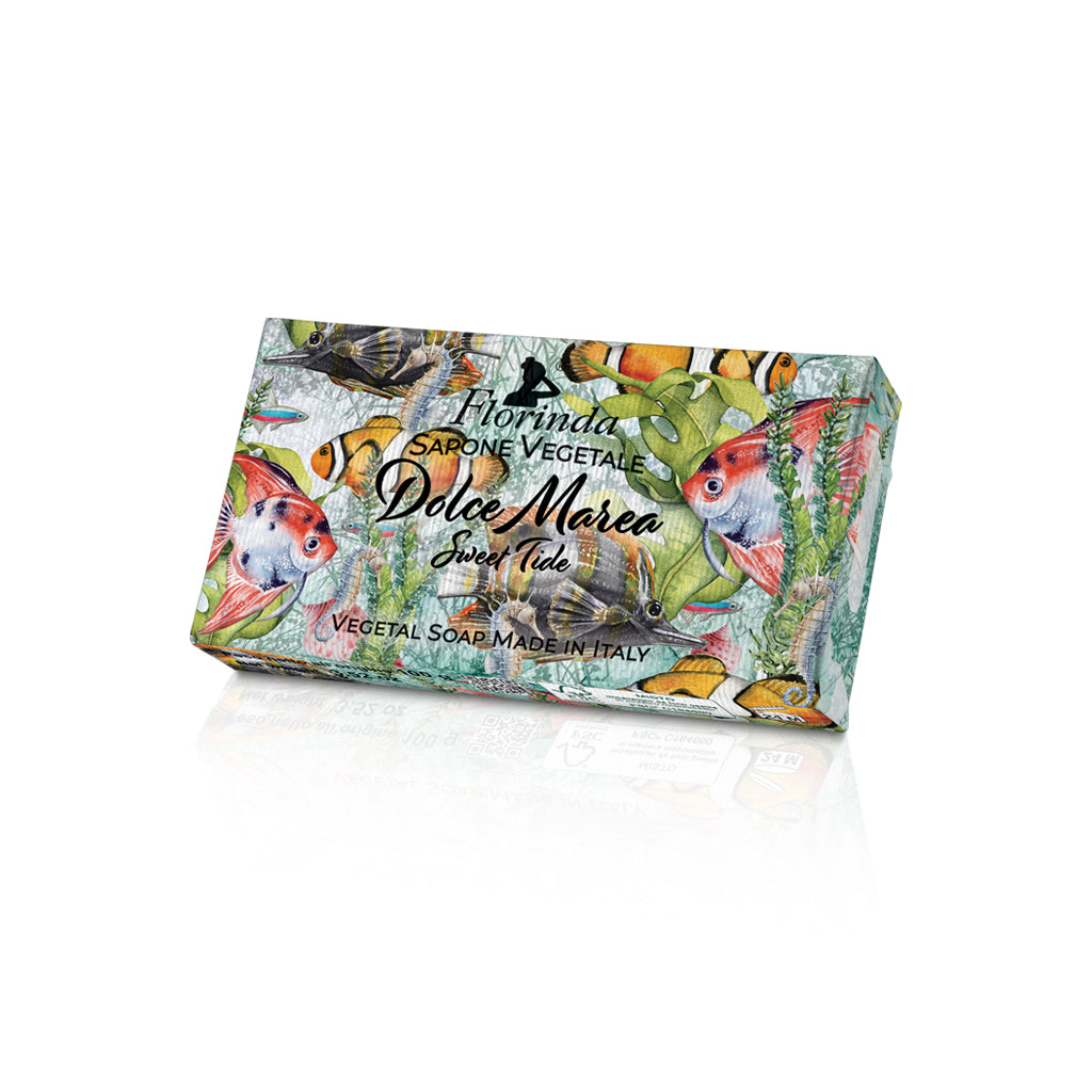 Florinda Sea Scents Sweet Tide Vegetable Soap Bar Hand & Body 100ml