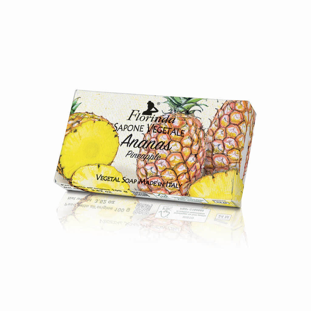 Florinda Tropical Saponetta Vegetale Mani e Corpo Ananas 100 gr