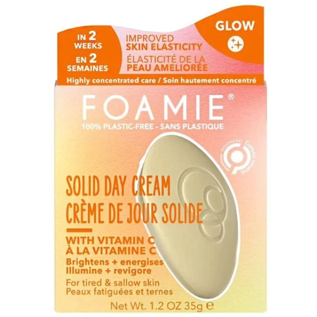Foamie Crema Solida Illuminante Giorno Per Il Viso Energy Glow Con Vitamina C 35 gr