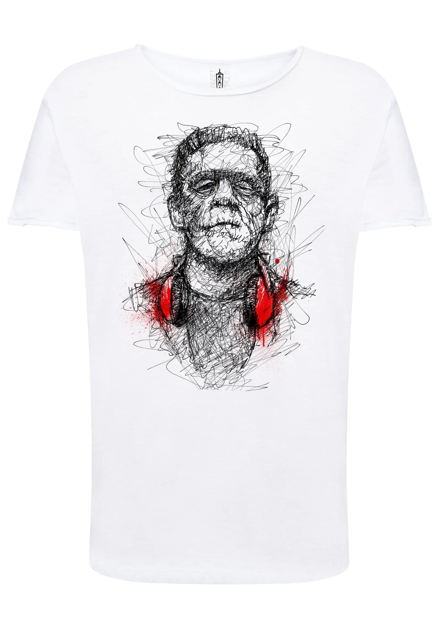 Frankenstein Urban Slub - T-shirt Uomo 100% Cotone