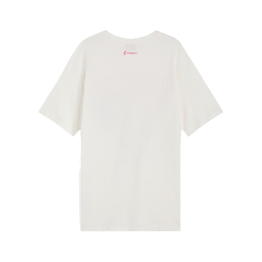 Freddy maglietta manica corta da donna Peanuts S4WMCT7 ST1 W42 bianco
