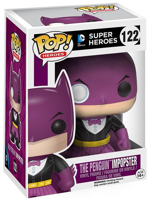 Funko Pop ! Heroes – (122) Der Pinguin Impopster Super Heroes Figur Vinyl 9cm