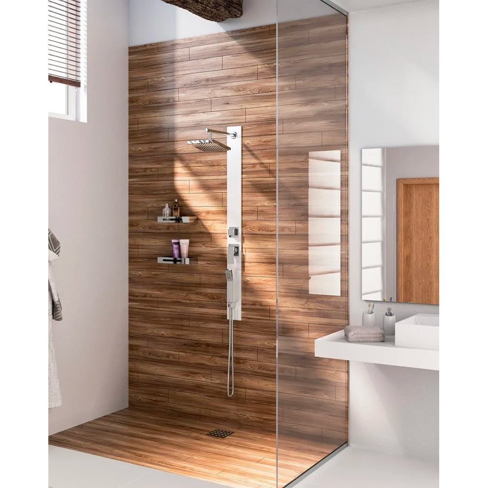 Pannello doccia multifunzione style 01" bianco — GEDY