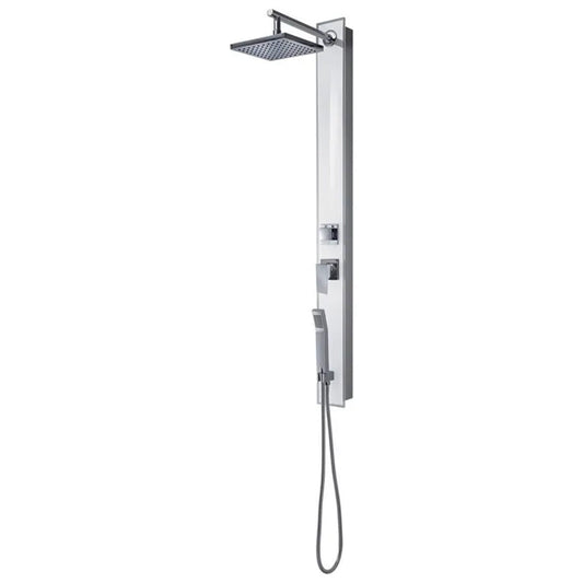 Pannello doccia multifunzione style 01" bianco — GEDY