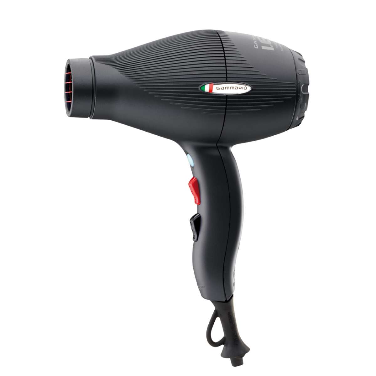 GammaPiù I.E.S. Light Asciugacapelli Risparmio Energetico Eco Sostenibile 1450 W Colore Nero