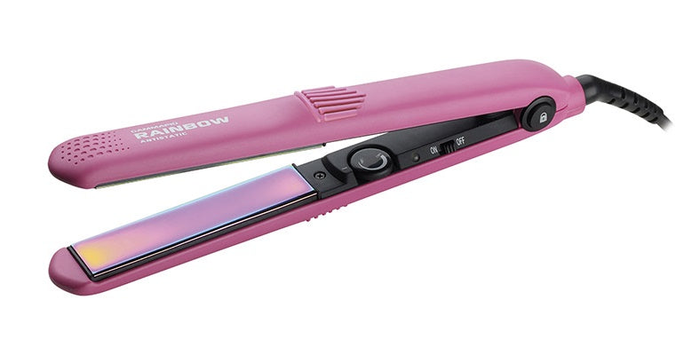 GammaPiù Rainbow Antistatische Glätteisen 230° Farbe Pink