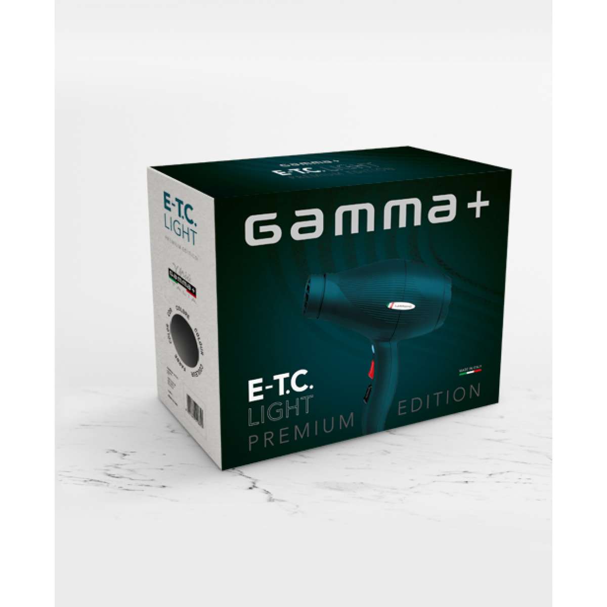 GammaPiù E-T.C. Light Premium Edition Professioneller Haartrockner 2100 W Ottanio